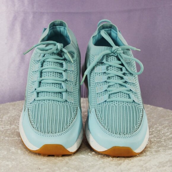 Stroll Sport Knit Sneakers – Blue / Gum Speckle, Women’s 7.5 (EU 38) - Picture 3 of 10